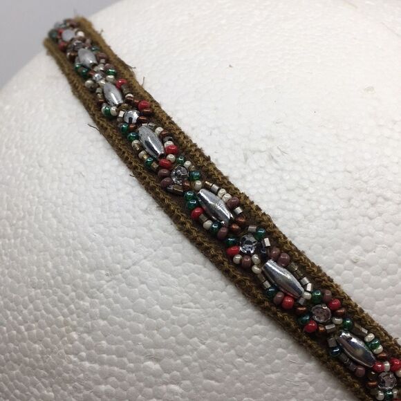 Micky London beaded stretch headband - Picture 5 of 13